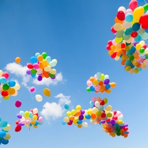 globos de colores - comercial persan