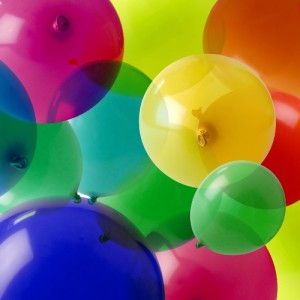 globos de colores - comercial persan