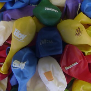 globos impresos - comercial persan